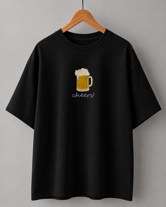 Beer Nakış Temalı Tşört
